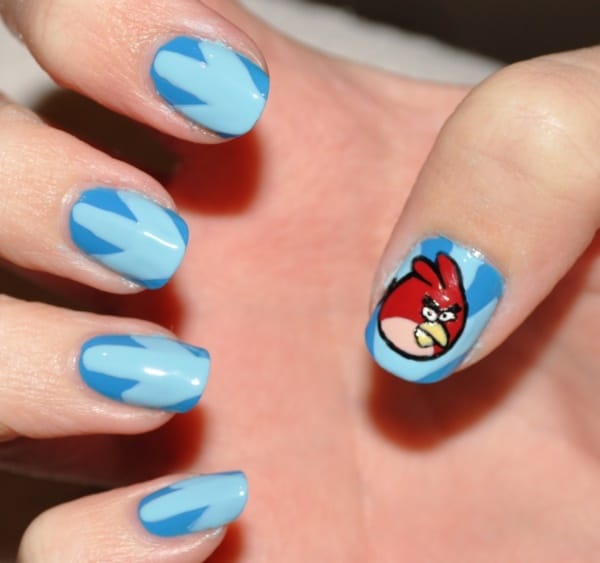 Clever Nail Designs Ideas for School Kids0011