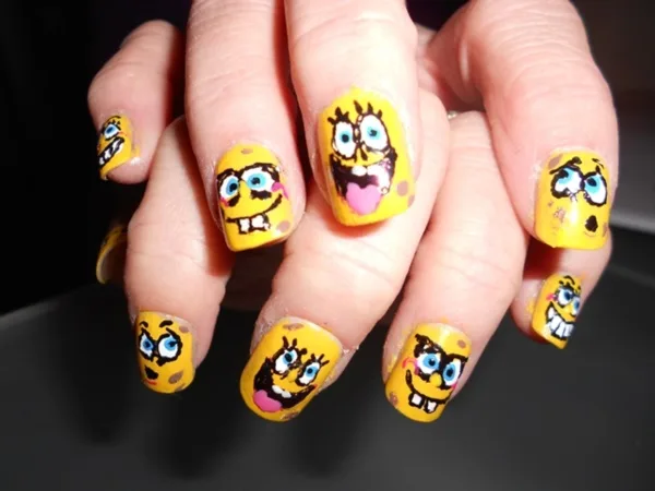 Clever Nail Designs Ideas for School Kids0101