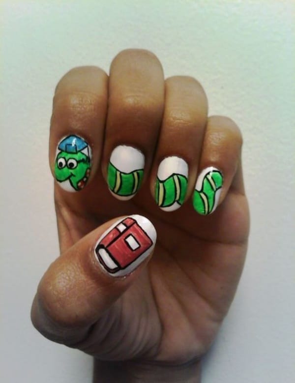 Clever Nail Designs Ideas for School Kids0401