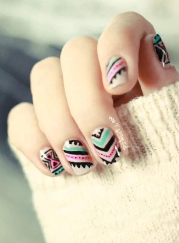 Clever Nail Designs Ideas for School Kids0421