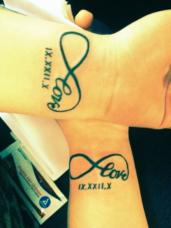 Cute Mr. and Mrs. Tattoos for Perfect Couples - 12