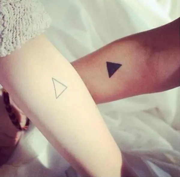 Cute Mr. and Mrs. Tattoos for Perfect Couples - 13