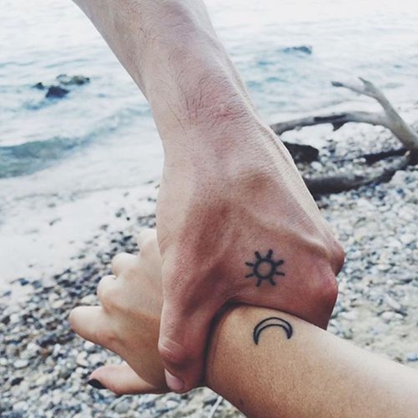 Cute Mr. and Mrs. Tattoos for Perfect Couples - 15