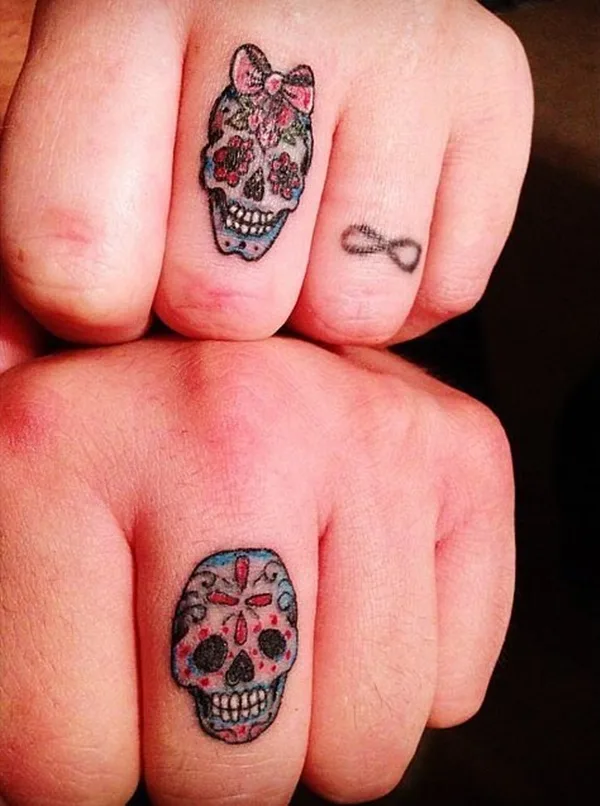 Cute Mr. and Mrs. Tattoos for Perfect Couples - 19