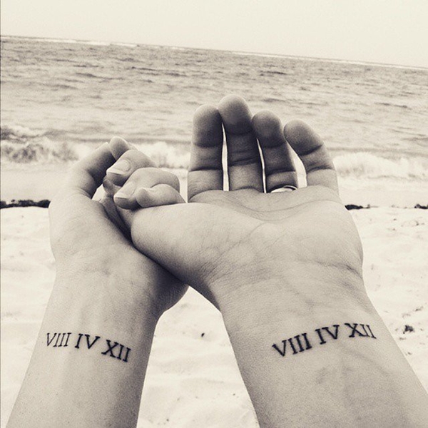 Cute Mr. and Mrs. Tattoos for Perfect Couples - 21
