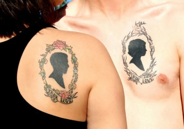 Cute Mr. and Mrs. Tattoos for Perfect Couples - 27