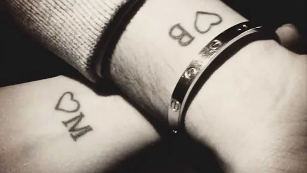 Cute Mr. and Mrs. Tattoos for Perfect Couples - 31