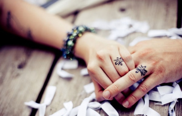 Cute Mr. and Mrs. Tattoos for Perfect Couples - 36
