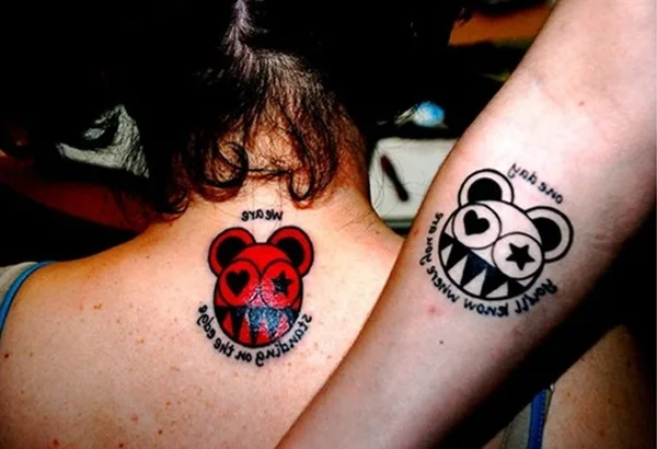 Cute Mr. and Mrs. Tattoos for Perfect Couples - 39