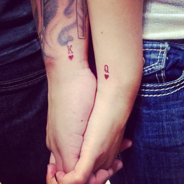 40 So Cute Mr And Mrs Tattoos For Perfect Couples