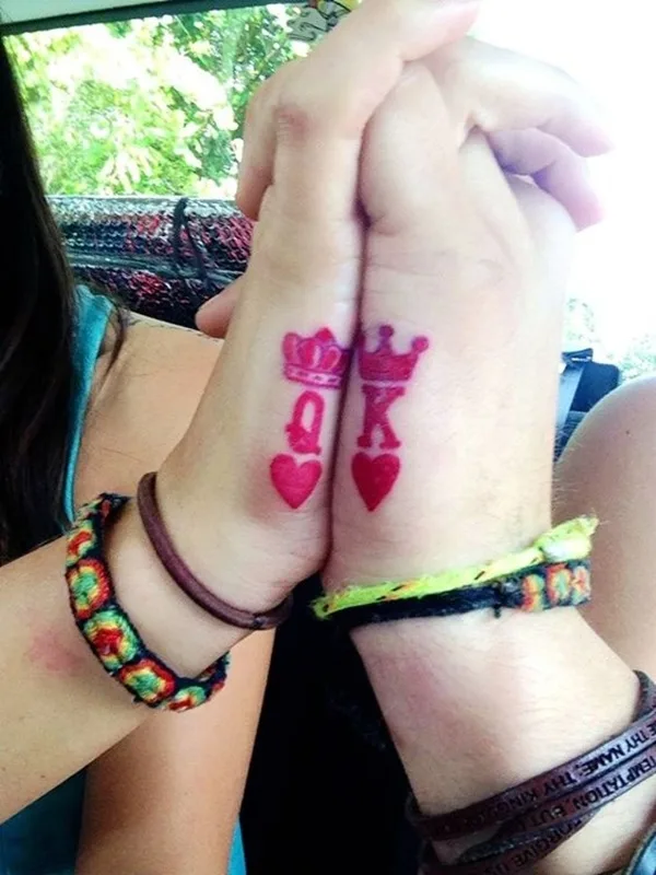 Cute Mr. and Mrs. Tattoos for Perfect Couples - 6