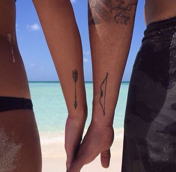Cute Mr. and Mrs. Tattoos for Perfect Couples - 7