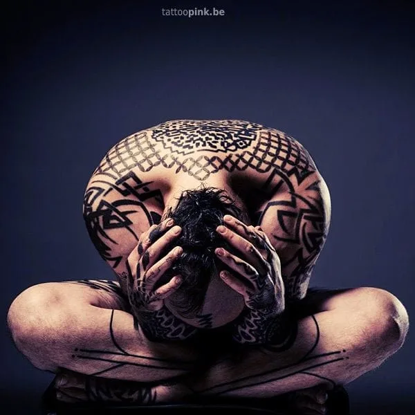Oh-So Cool Blackout Tattoo Designs - 4441