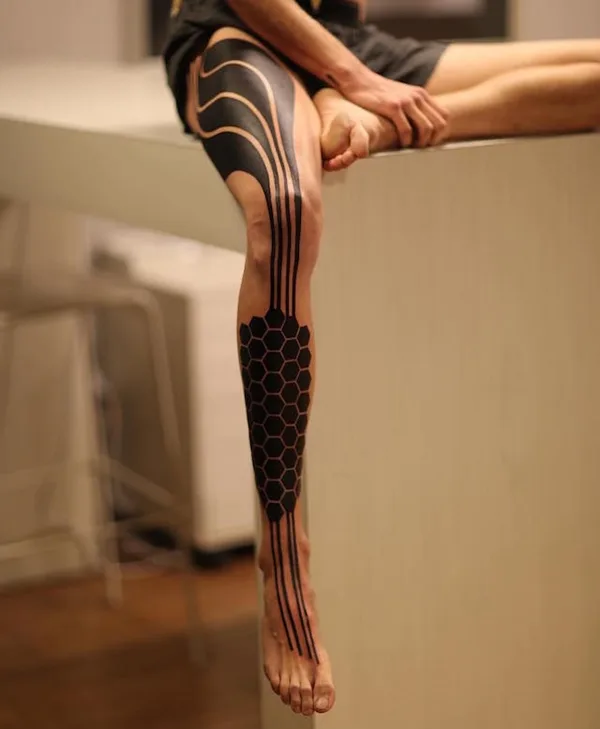 Oh-So Cool Blackout Tattoo Designs - Rise of a new Trend - 1 (24)
