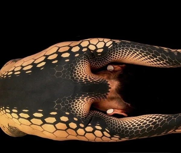 Oh-So Cool Blackout Tattoo Designs - Rise of a new Trend - 1 (32)