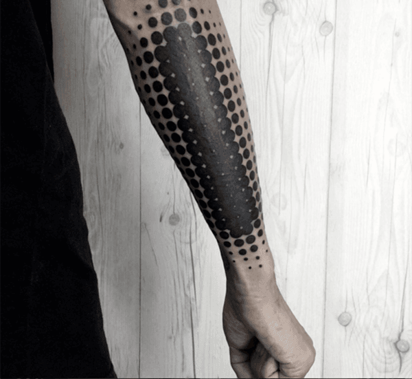 14 Stunning Blackout Tattoos That Youll Be Amazed By