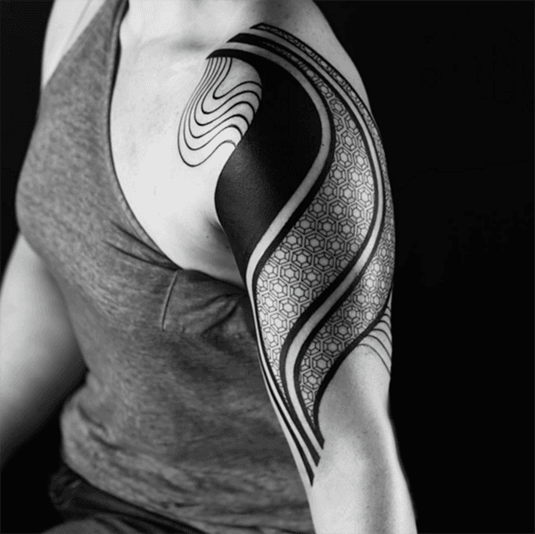 40 Oh-So Cool Blackout Tattoo Designs - Rise of a new Trend