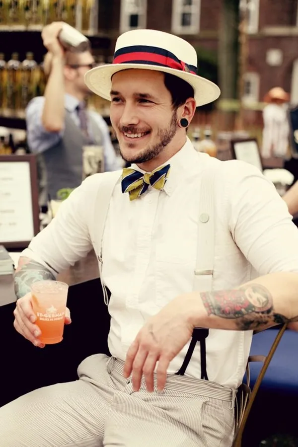 Old School Men's Suit Looks - 13