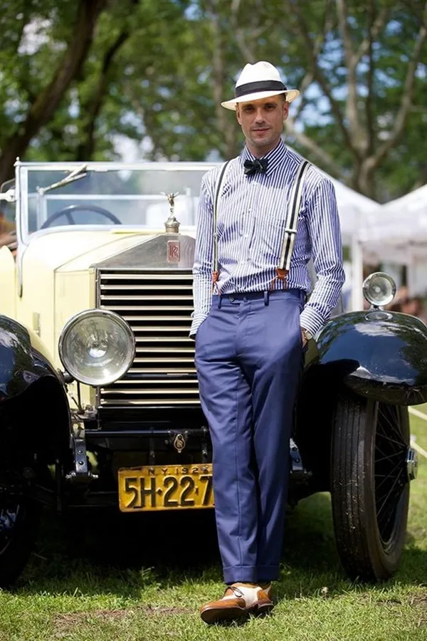 Old School Men's Suit Looks - 22