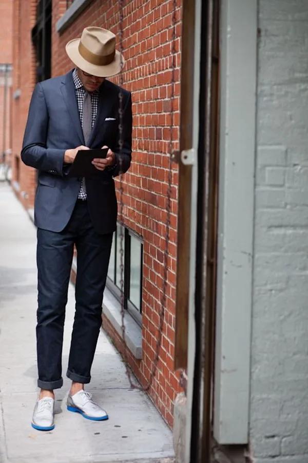 Old School Men's Suit Looks - 24