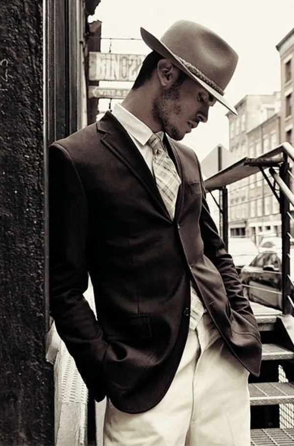 Old School Men's Suit Looks - 29