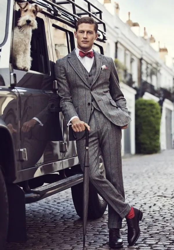 Old School Men's Suit Looks - 7
