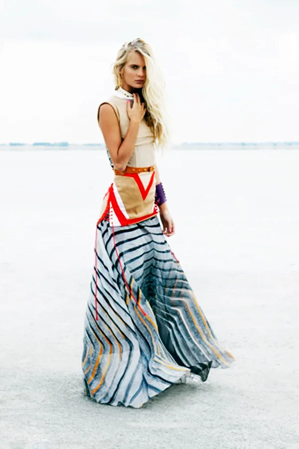 Trending Striped Skirt Outfits For 2016 - (32)