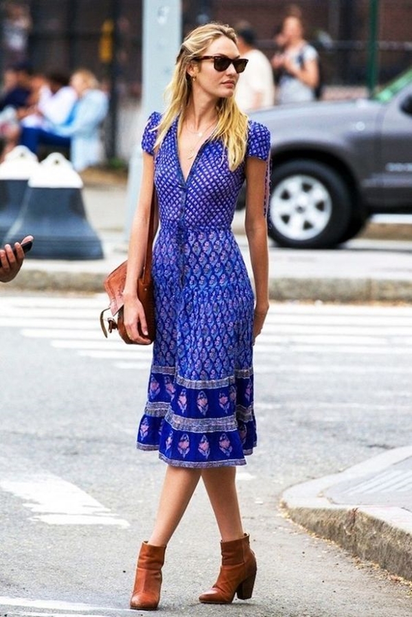 40 Ambitious Midi Dress Outfits- That Are Actually Cute!