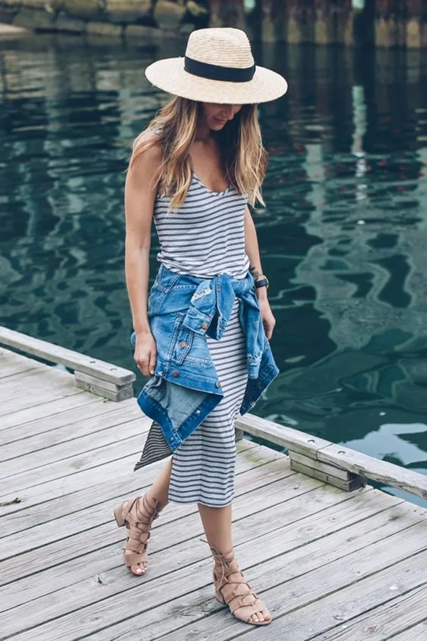 40 Ambitious midi dress Outfits- That Are Actually Cute! (12)