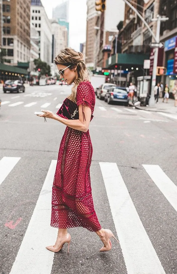 40 Ambitious midi dress Outfits- That Are Actually Cute! (13)