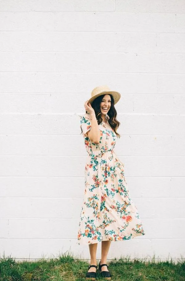 40 Ambitious midi dress Outfits- That Are Actually Cute! (17)