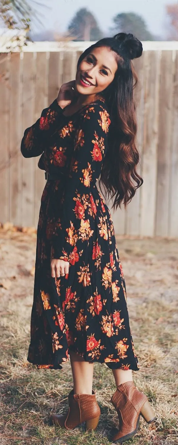 40 Ambitious midi dress Outfits- That Are Actually Cute! (33)