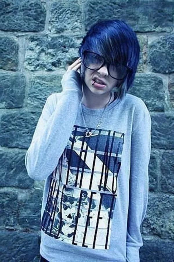 Cute Emo Hairstyles for Teens (18)