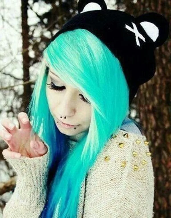 Cute Emo Hairstyles for Teens (25)