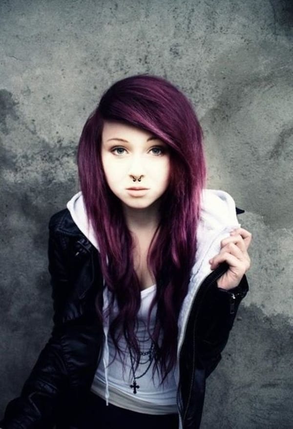 Cute Emo Hairstyles for Teens (34) .