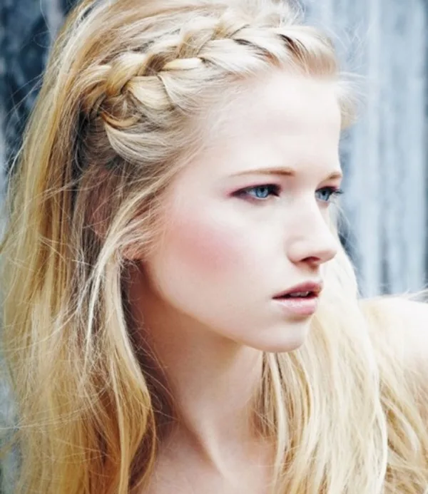 Cute and Girly Hairstyles with Braids - (1)