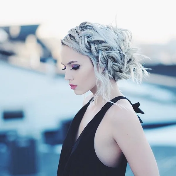 Cute and Girly Hairstyles with Braids - (10)