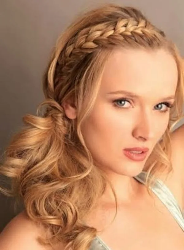 Cute and Girly Hairstyles with Braids - (12)