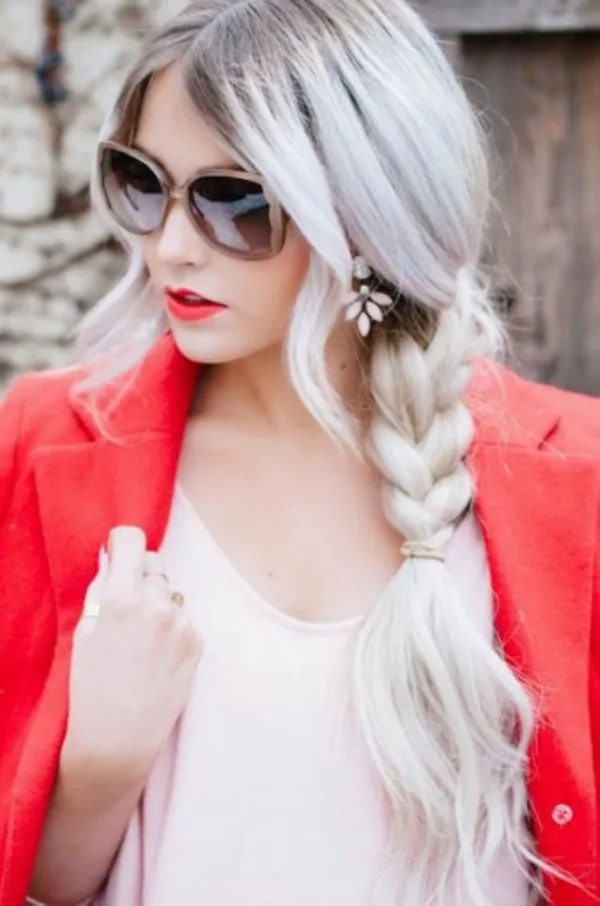 Cute and Girly Hairstyles with Braids - (13)