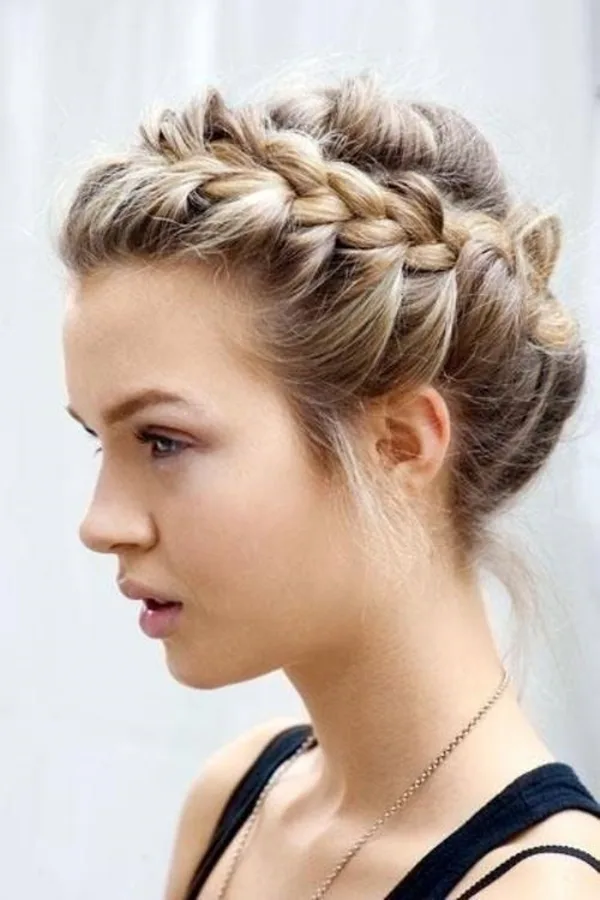 Cute and Girly Hairstyles with Braids - (14)