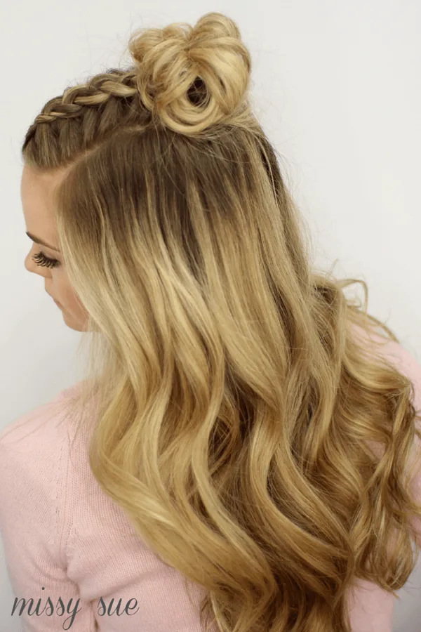 Cute and Girly Hairstyles with Braids - (2)