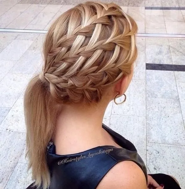 Cute and Girly Hairstyles with Braids - (21)