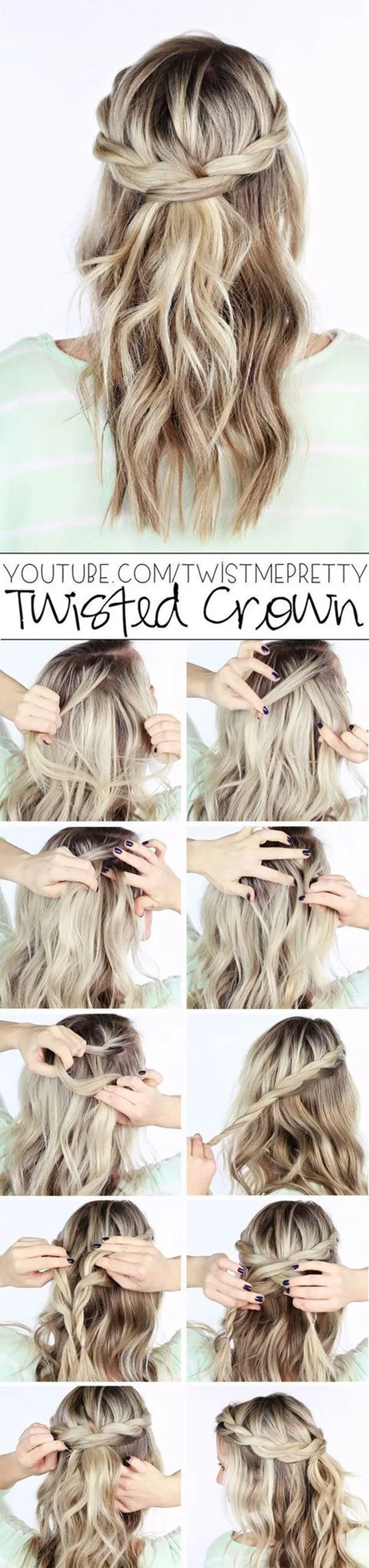 Cute and Girly Hairstyles with Braids - (25)