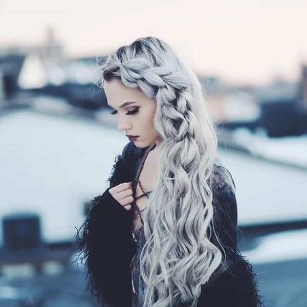Cute and Girly Hairstyles with Braids - (37)