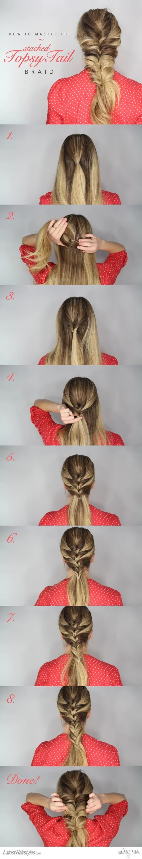 Cute and Girly Hairstyles with Braids - (38)