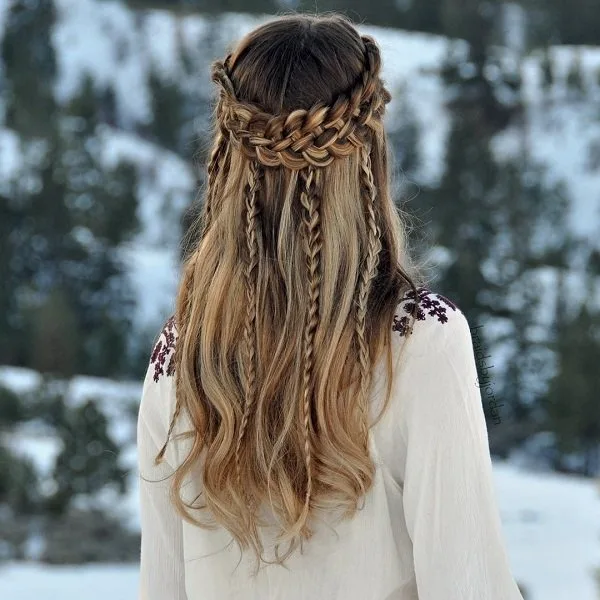 Cute and Girly Hairstyles with Braids - (4)