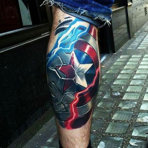 40 Mightiest Marvel Comic Tattoo Designs