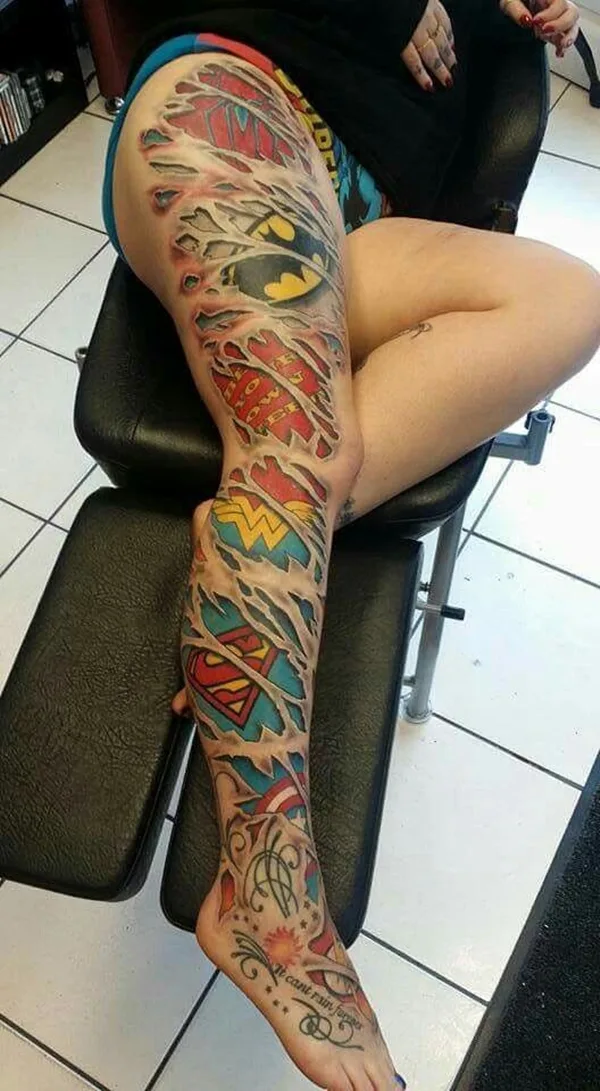 Mightiest Marvel Comic Tattoo Designs (22)