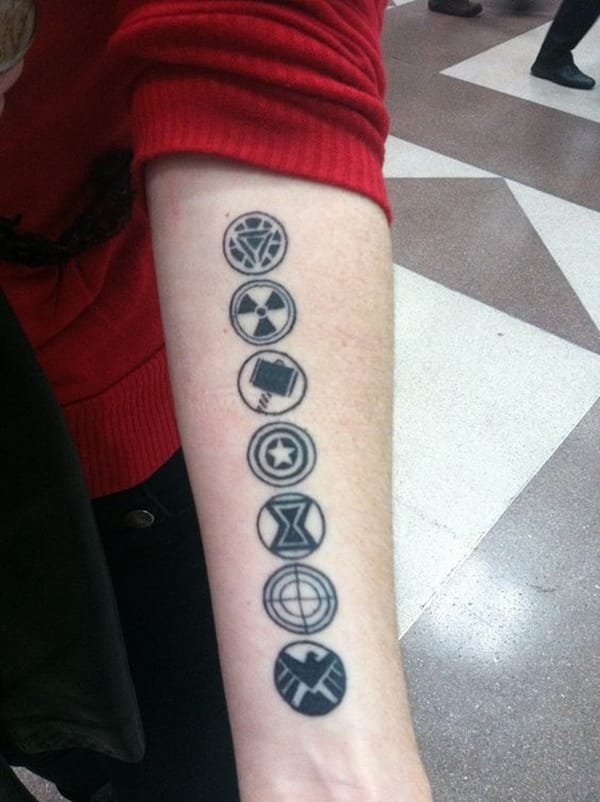 UPDATED 40 Mighty Avengers Tattoos to Inspire You to Save the World