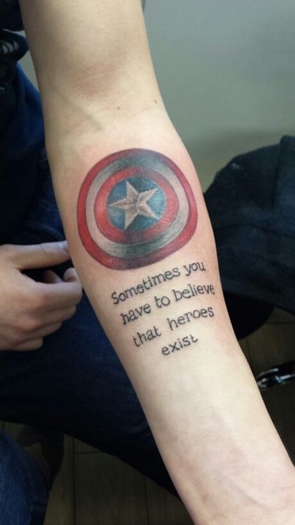 Our Best Marvel Superhero Tattoos Inspired By The Avengers